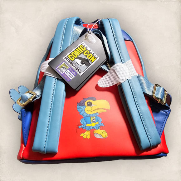 LOUNGEFLY SDCC TOUCAN COSPLAY MINI BACKPACK - Picture 5 of 9